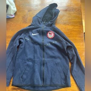 USA OLYMPIC TEAM zip up sweatshirt. Nike.